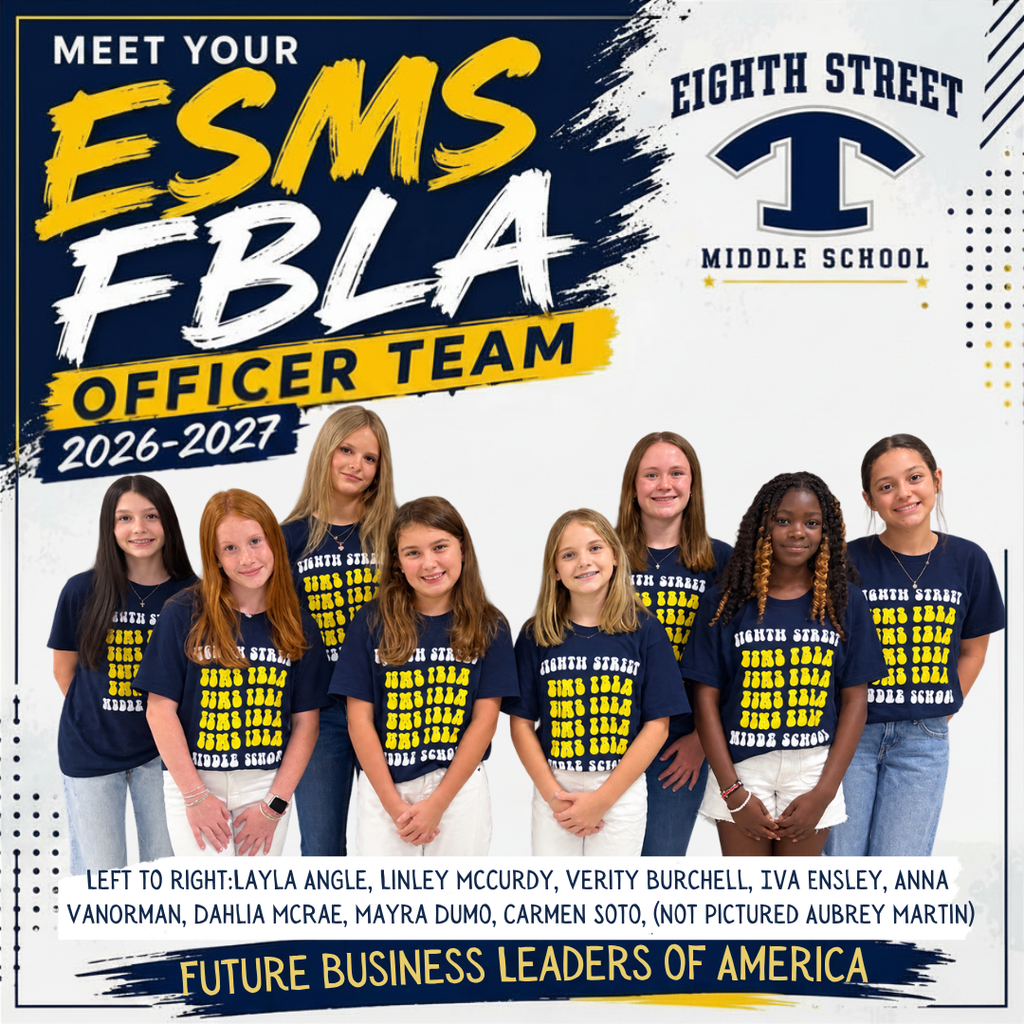 Meet our 2026-2027 FBLA Officer Team!