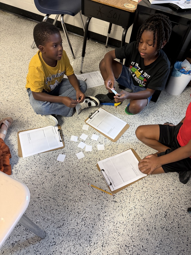 Ms. Ball’s class is working hard to review addition strategies in different math stations! Students are practicing multiple problem-solving strategies, collaborating with classmates, and building confidence as they strengthen their math skills. 💙➕ #wearejtr #4theT 