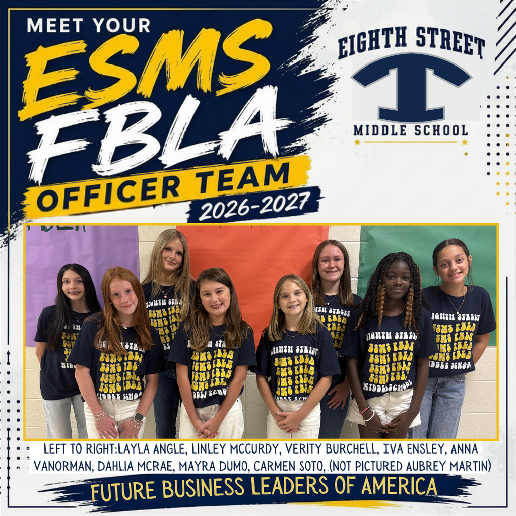 Meet our 2026-2027 FBLA Officer Team!