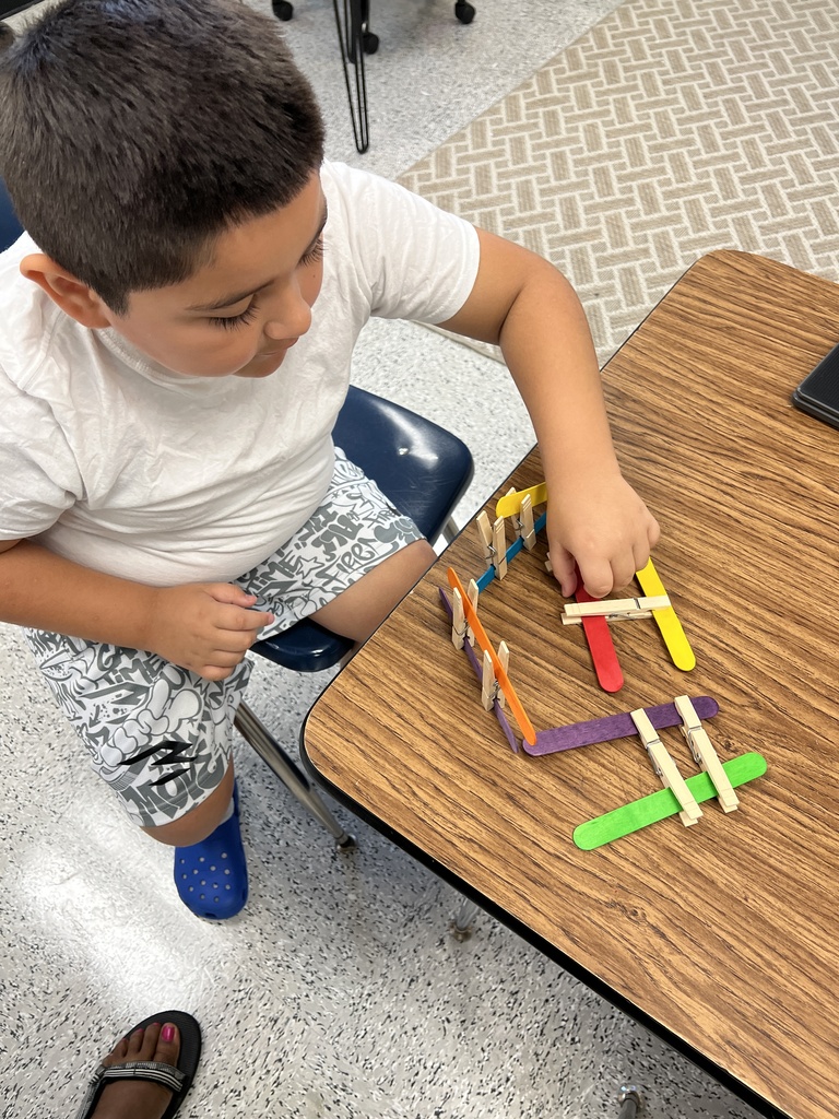 Mrs. Onyeri’s 1st Grade Gifted Resource Class is hard at work! After learning that animals need shelter, students tackled a STEM challenge to build an animal home using only tongue depressors and clothespins. Talk about creativity and problem-solving!