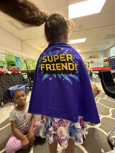  🌟 Our Pre-K Super Friends are in action! 🌟  Our littlest learners are working hard on becoming SUPER FRIENDS! 🦸🏾‍♀️🦸🏼‍♂️💛 Through lessons from the Pyramid Model, our Pre-K students are learning important social-emotional skills like sharing, taking turns, using kind words, helping friends, and solving problems together. 🧩🤝  These lessons may seem small, but they are building BIG skills! 🌱 We’re teaching our students that being a good friend takes practice—and every day is another opportunity to learn, grow, and show kindness.  We are so proud of our Pre-K kiddos for putting their Super Friend powers to work! 💥⭐️  #SuperFriends #4theT #WeAreJTR