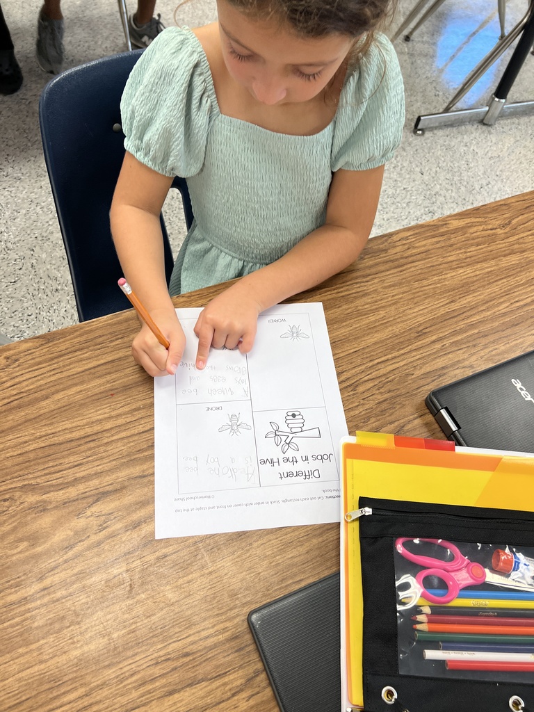 Students use a writer's checklist! 