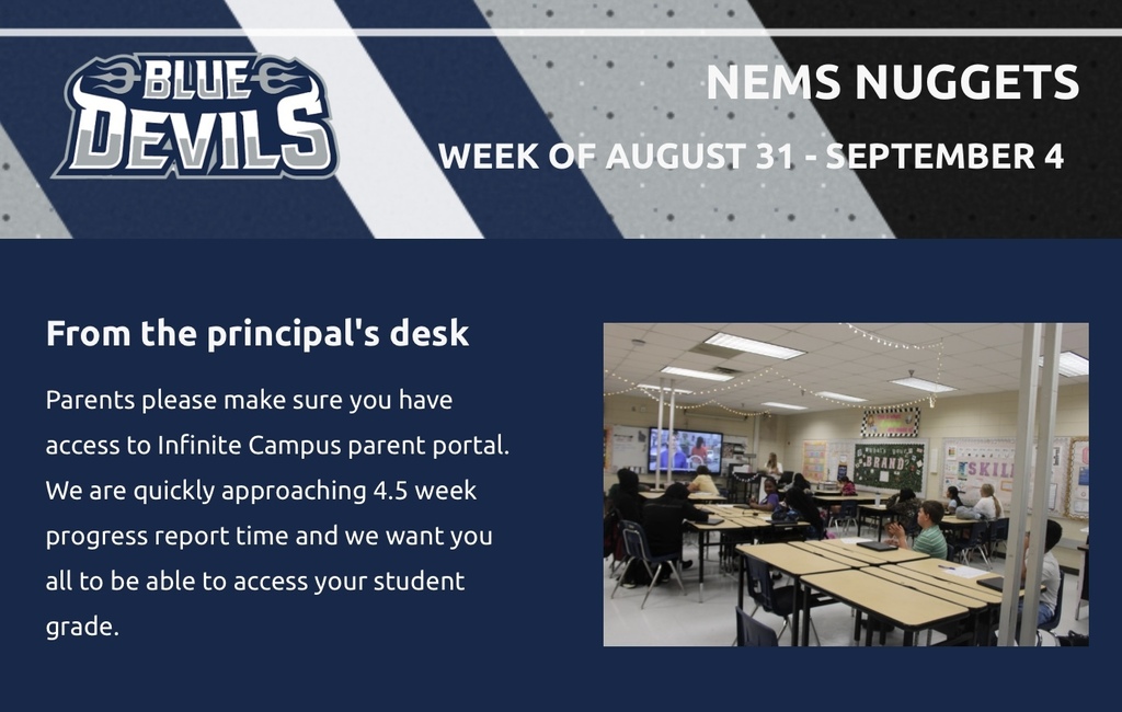 NEMS NUGGETS AUGUST 31