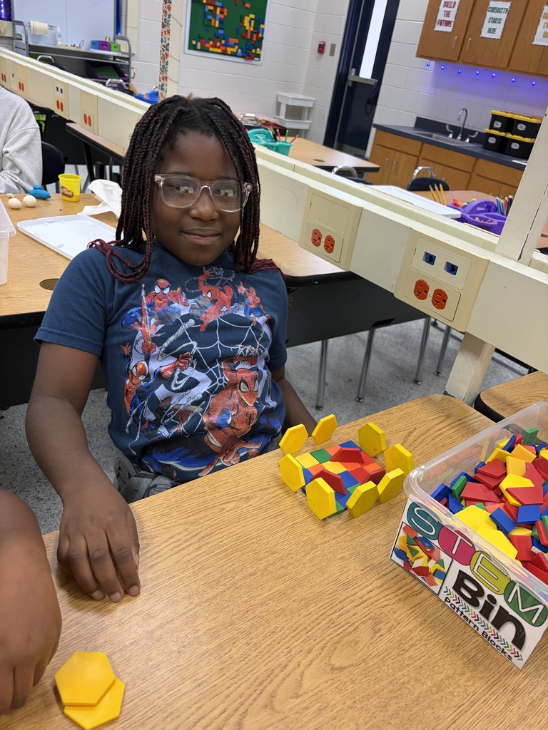 Mrs. Chatfield’s 3rd grade class had fun creating in STEM with the STEM Bins!