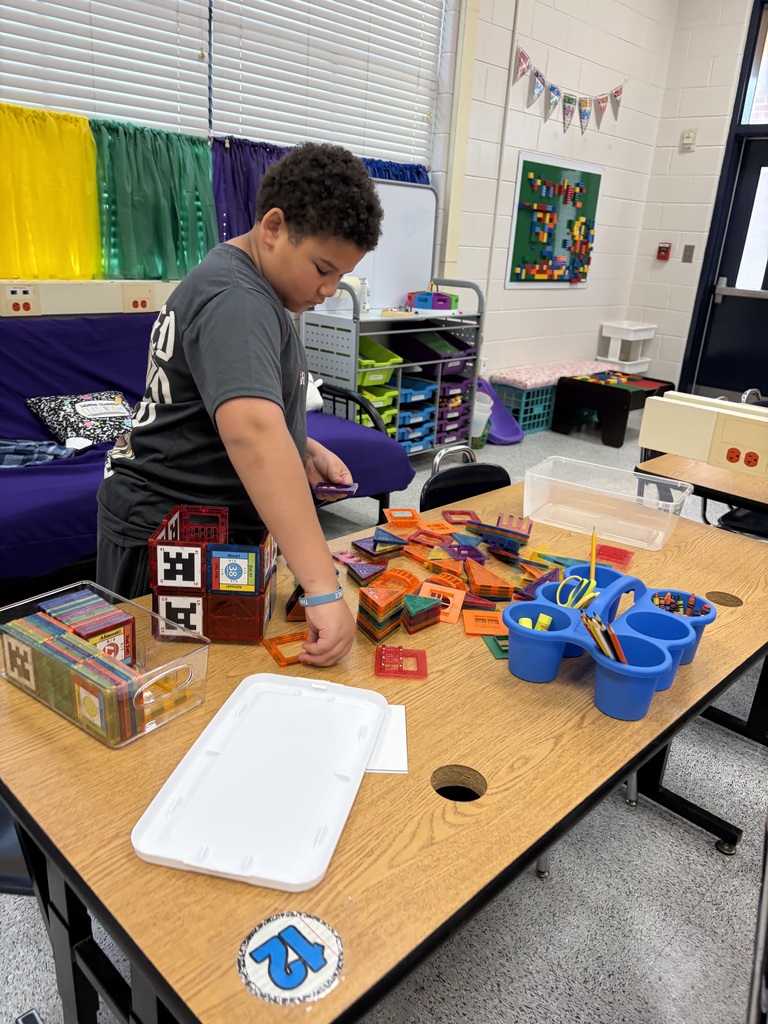 Mrs. Chatfield’s 3rd grade class had fun creating in STEM with the STEM Bins!