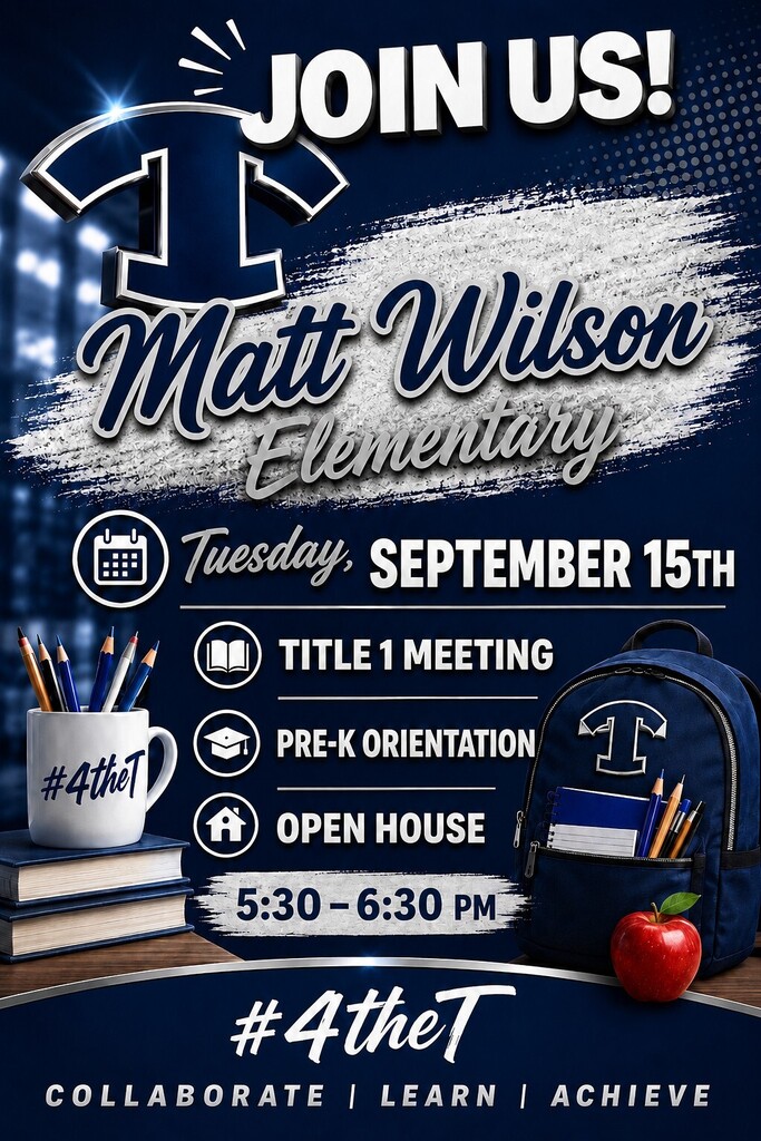 MWE Title I Meeting flyer