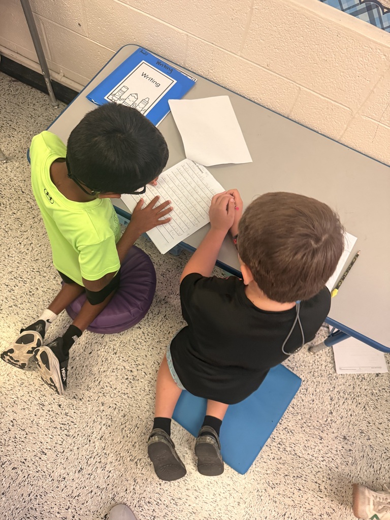 Mrs. McRae’s class has been working on writing a sequel to a book we all loved! Today students read their edited stories to classmates and gave each other ideas to make their stories even better!