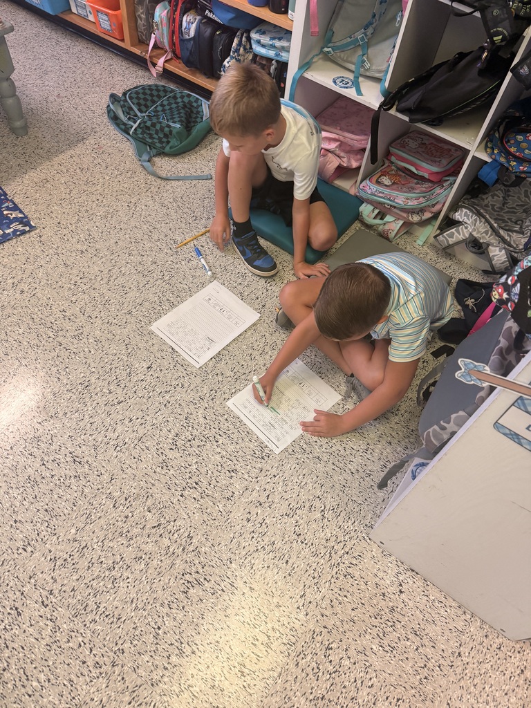 Mrs. McRae’s class has been working on writing a sequel to a book we all loved! Today students read their edited stories to classmates and gave each other ideas to make their stories even better!