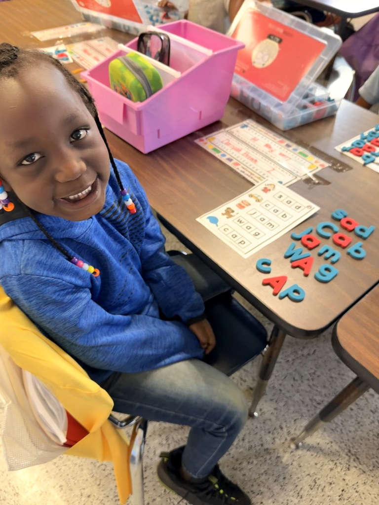 Practicing our CVC words