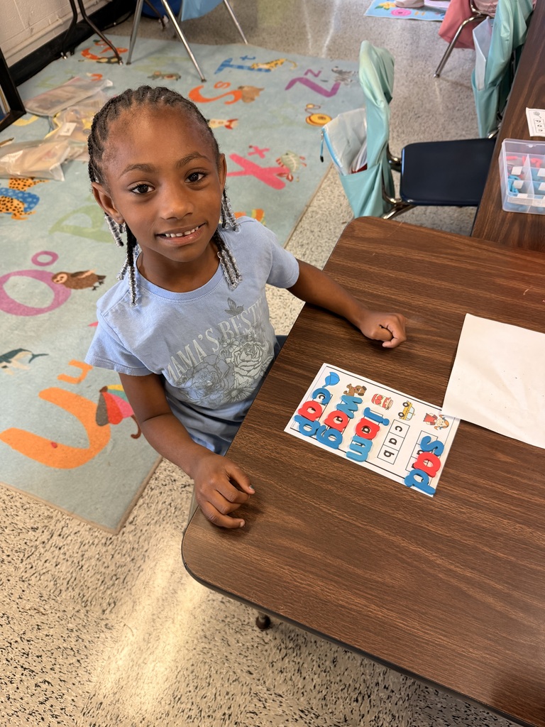 Practicing our CVC words