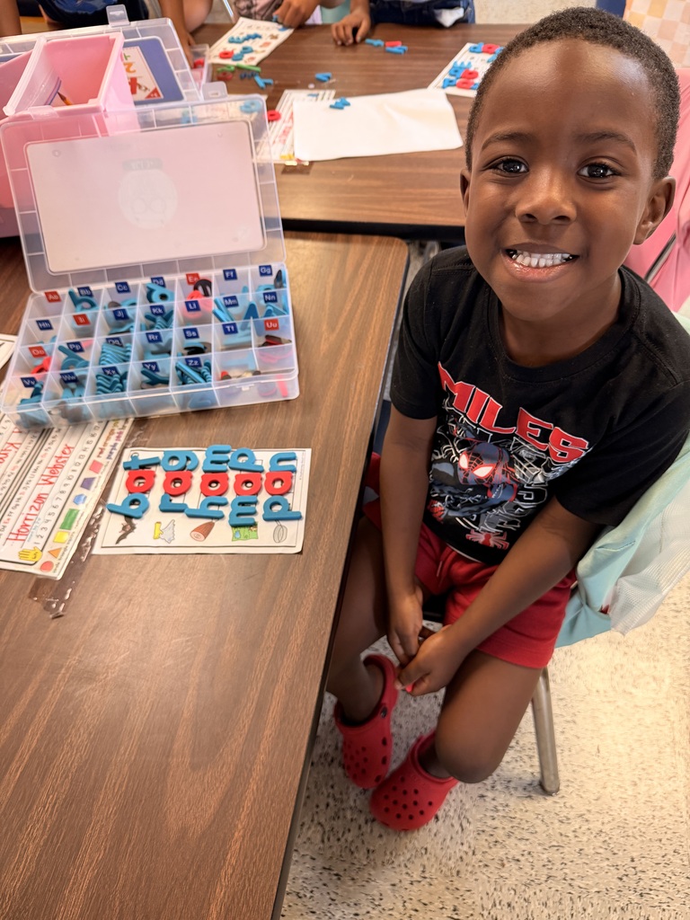 Practicing our CVC words