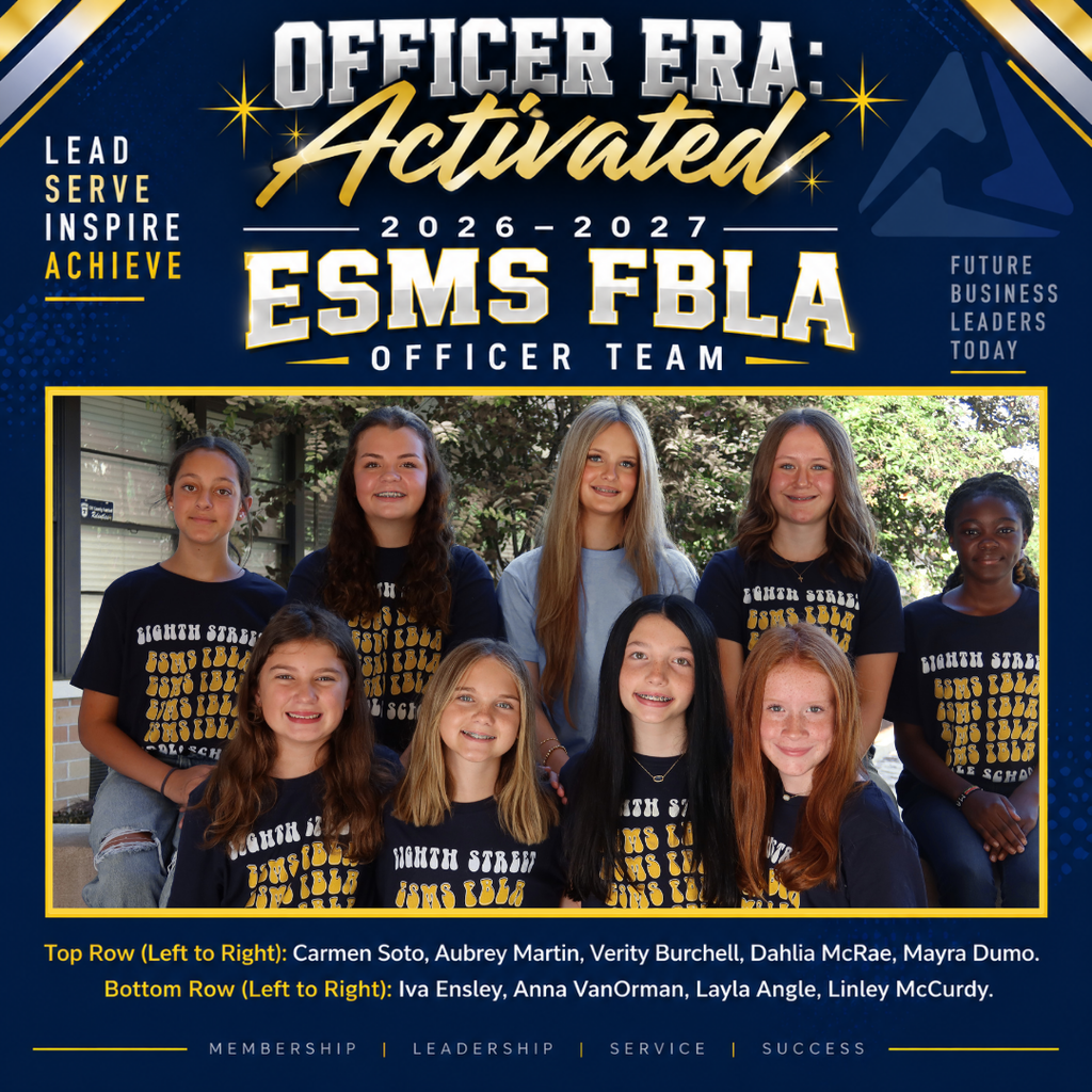 Meet our 2026-2027 FBLA Officer Team!