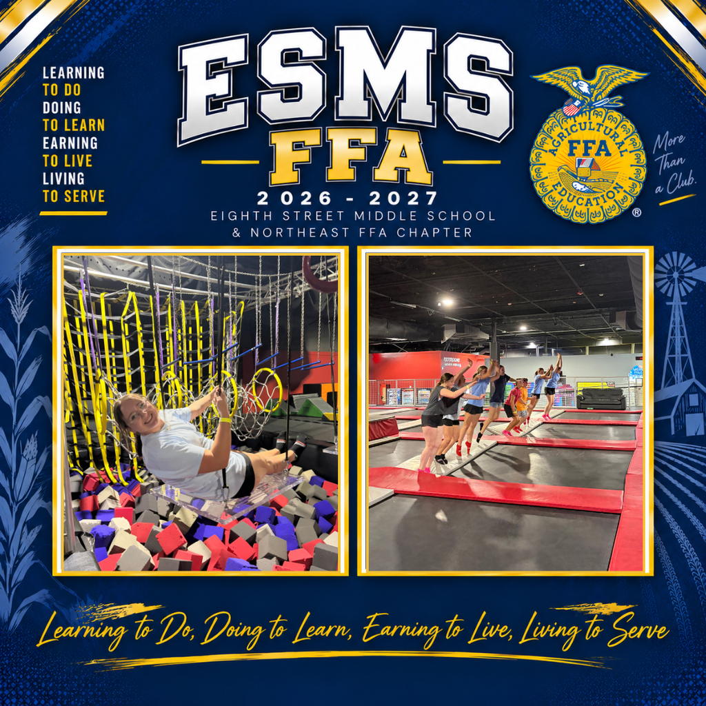 FFA officers at Fifth Day Farms