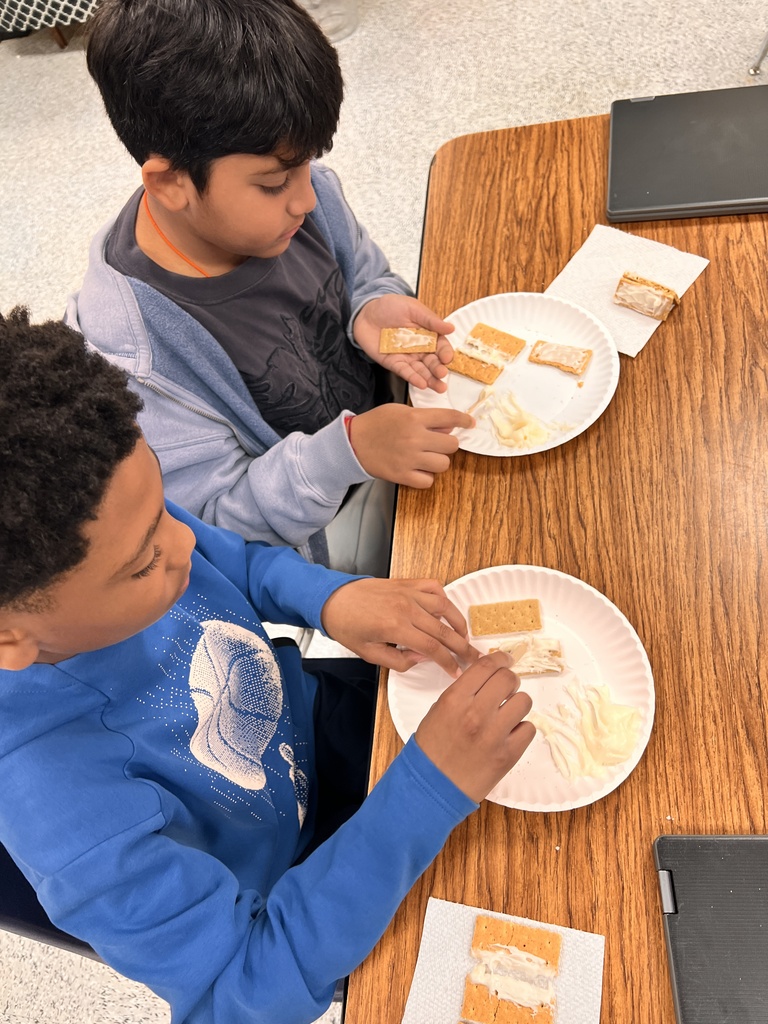 Here’s a glimpse of Mrs. Onyeri’s GATE Resource 5th-grade class digging deep into plate tectonics. Our students had the opportunity to use a hands-on activity to model how Earth’s crust moves. By sliding their graham cracker tectonic plates over icing “magma,” they saw firsthand the constructive and destructive forces that shape our world. 🌎💙 #wearejtr #4theT