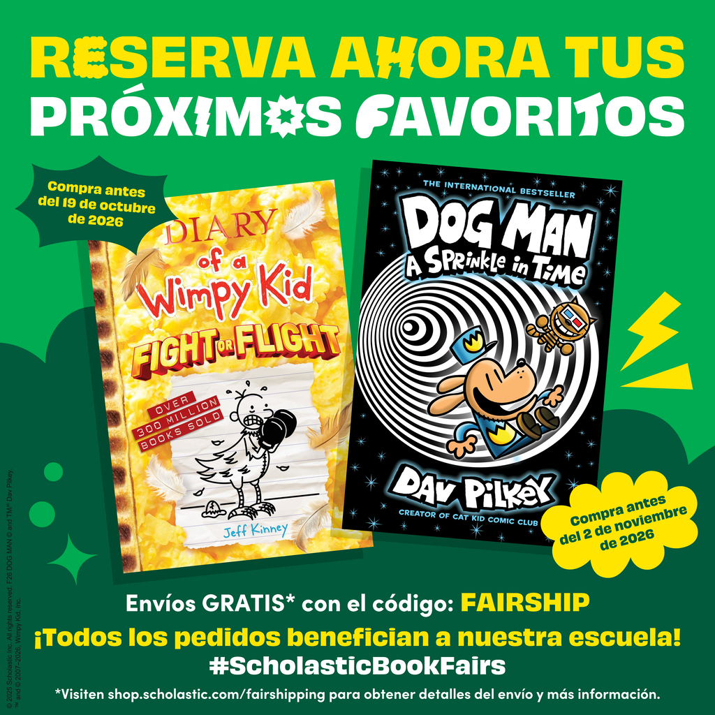 Preorder popular new releases through our Book Fair.