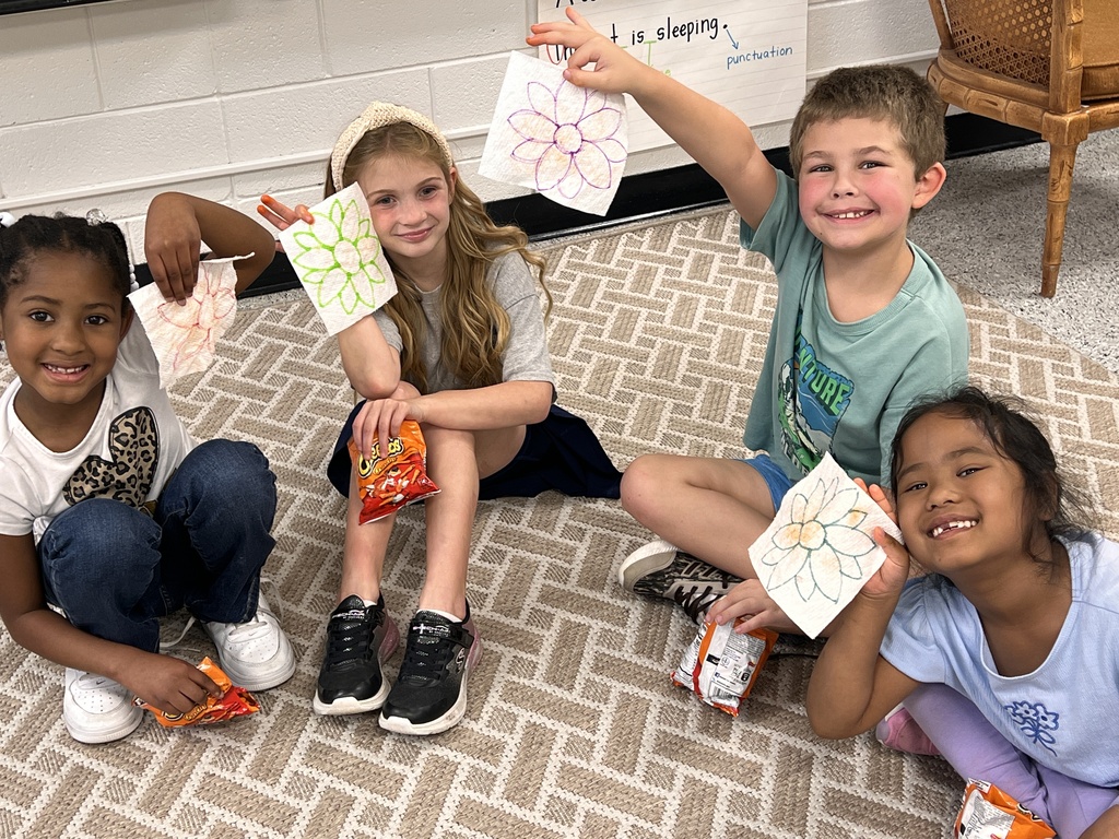 Buzzing into science! 🐝 Mrs. Onyeri’s GATE resource 2nd graders became "bees" today to learn exactly how pollination works. By visualizing how pollen moves from flower to flower, students discovered just how important these pollinators are! Things got a little messy, a little cheesy, and a lot of fun! 💙 #wearejtr #4theT