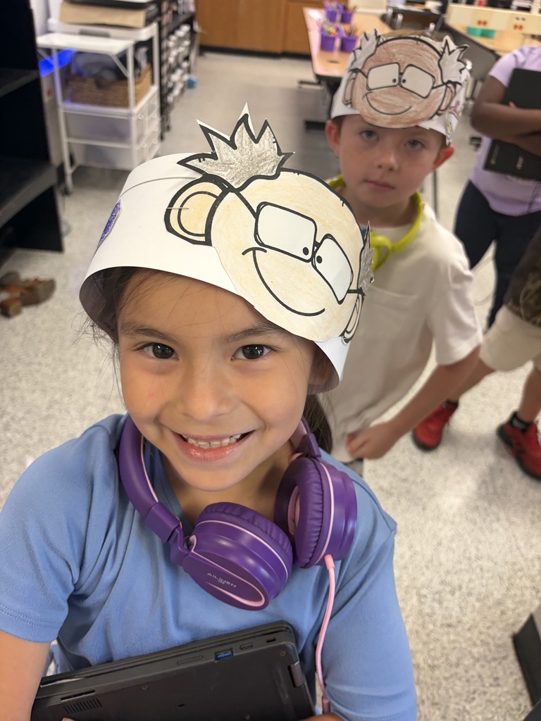 Students in Mrs. Houston's class learned about Mario Molina for Hispanic Heritage month.
