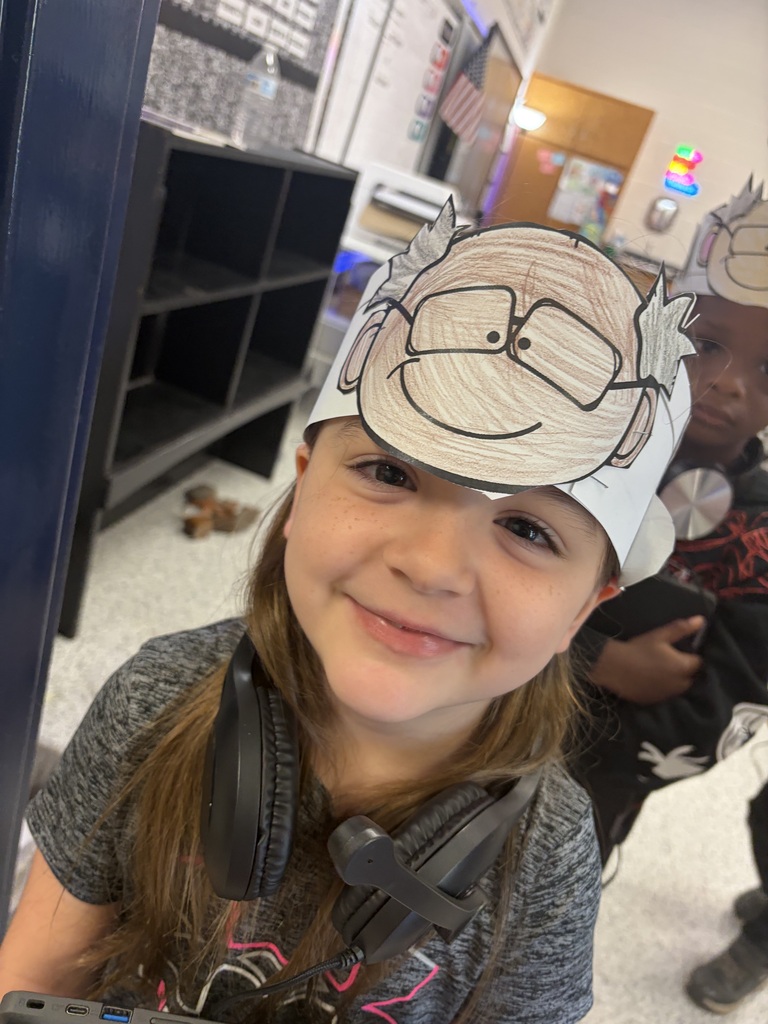 Students in Mrs. Houston's class learned about Mario Molina for Hispanic Heritage month.