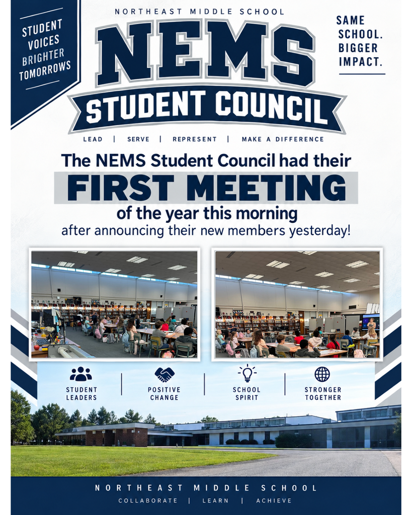 NEMS STUDENT COUNCIL FIRST MEETING