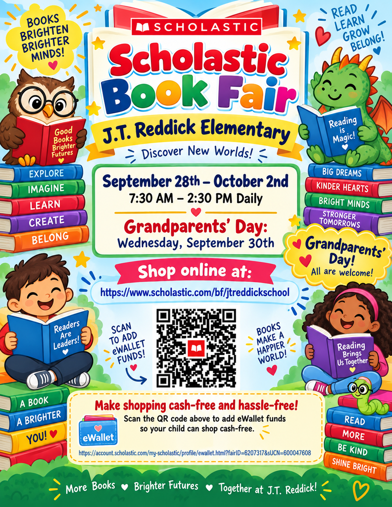 Scholastic Book Fair Information!