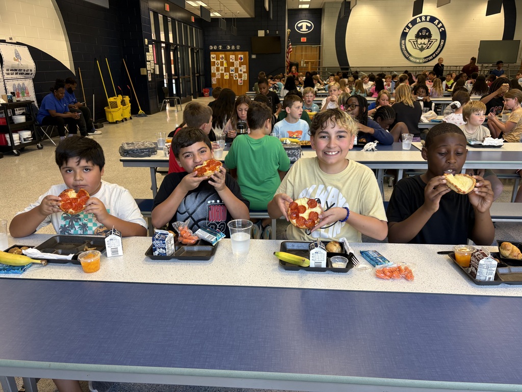 New personal pizzas are a hit in the lunchroom!