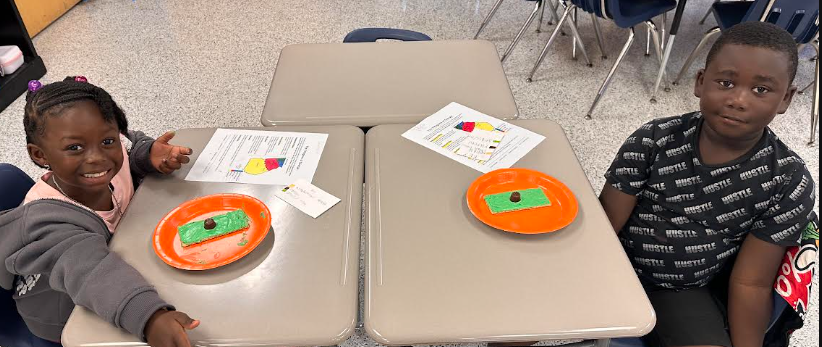 It was a FUN FRIDAY in Mrs. Smith’s 2nd Grade classroom! Today, students had a blast reviewing text features and Georgia’s 5 Regions! To bring our learning to life, students created their very own Appalachian Plateau models! 🏔️ They used Graham Crackers to represent the land, green icing for the grass and trees, and Rolos to represent the plateau.Our 2nd graders had so much fun learning, creating, and showing what they know! 💚📖🍫