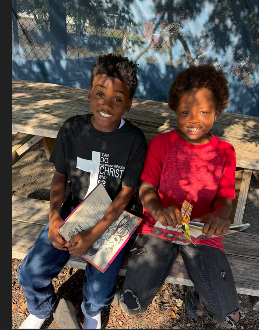 Students reading in honor of GA Reads Day 2026.