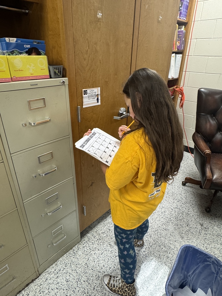 Omega Elementary School 3rd graders exploring data. 
