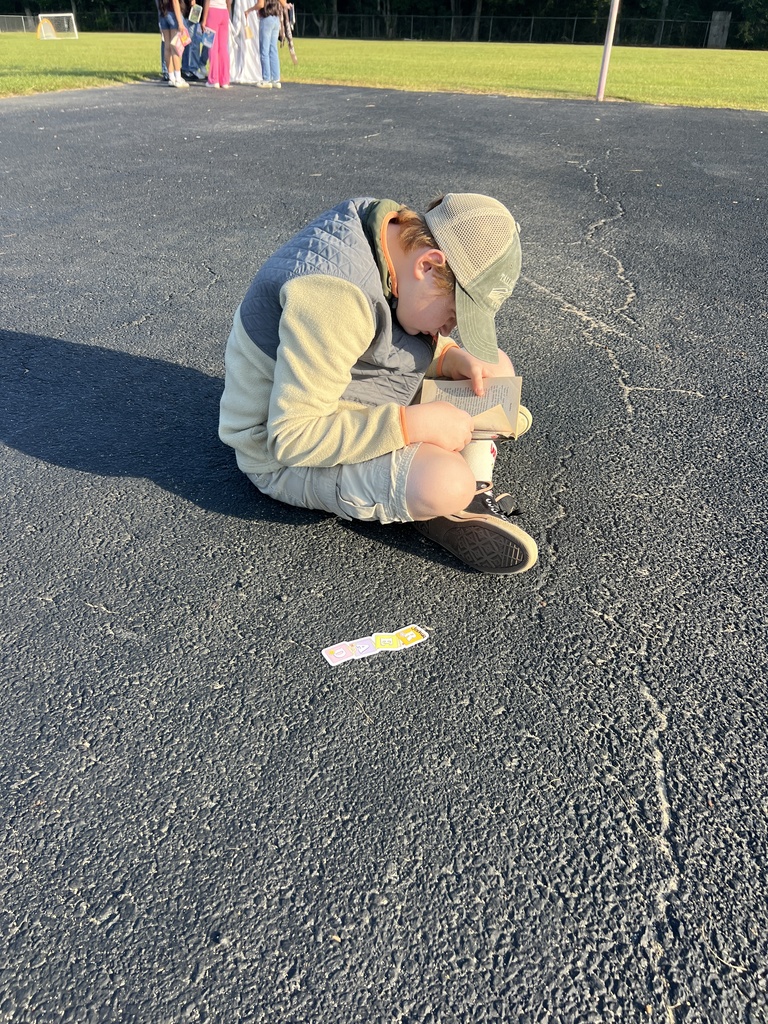 Omega Elementary School students on GA Reads Day