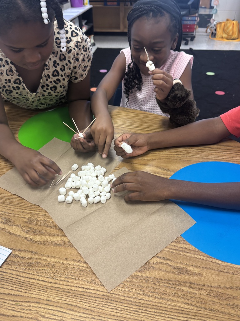 Students in Ms. Carter's 2nd-grade class created various structures to explore how atoms work together and can be assembled and reassembled to form new structures. 💙 #wearejtr #4theT