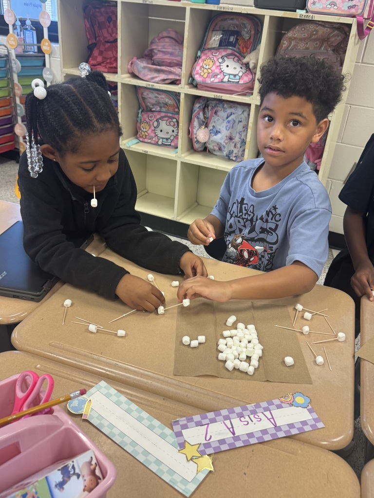 Students in Ms. Carter's 2nd-grade class created various structures to explore how atoms work together and can be assembled and reassembled to form new structures. 💙 #wearejtr #4theT
