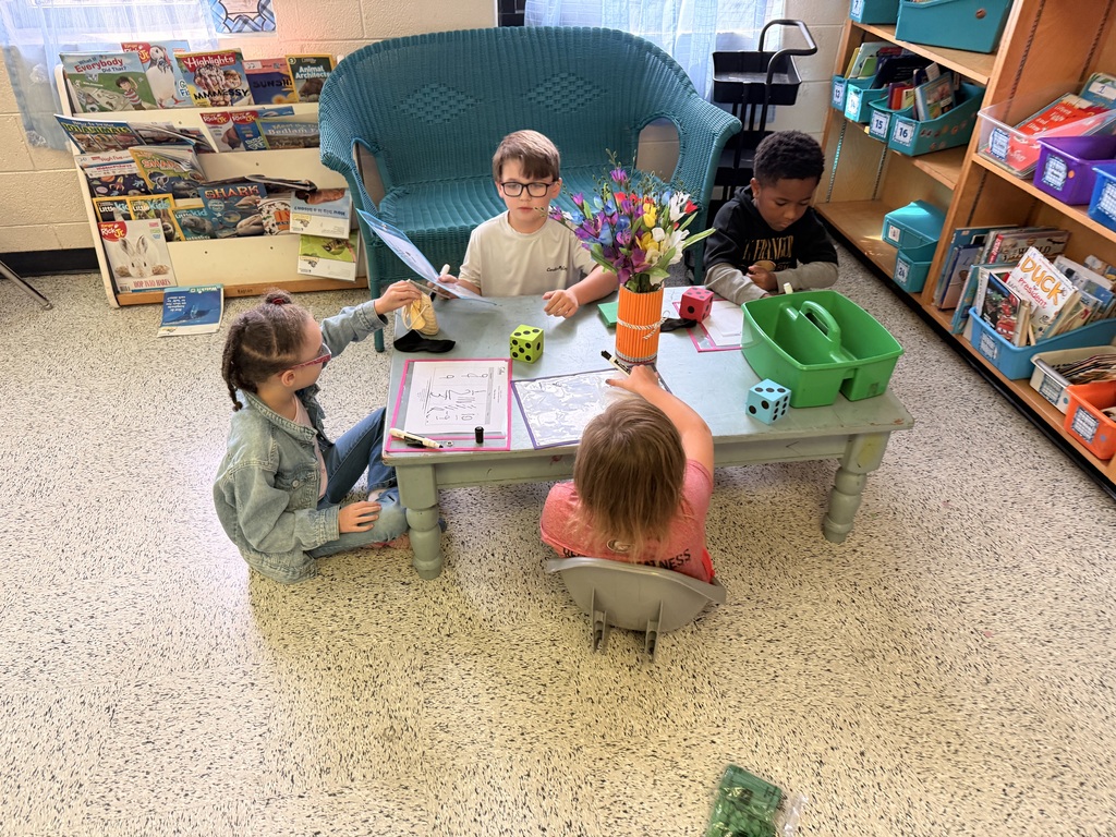 Mrs. McRae’s class practiced building math fluency with a hands on state math task, “ Building and Busting Towers of Ten”. Hands on math helps students have a concrete model and understanding of equations… and is just more fun!