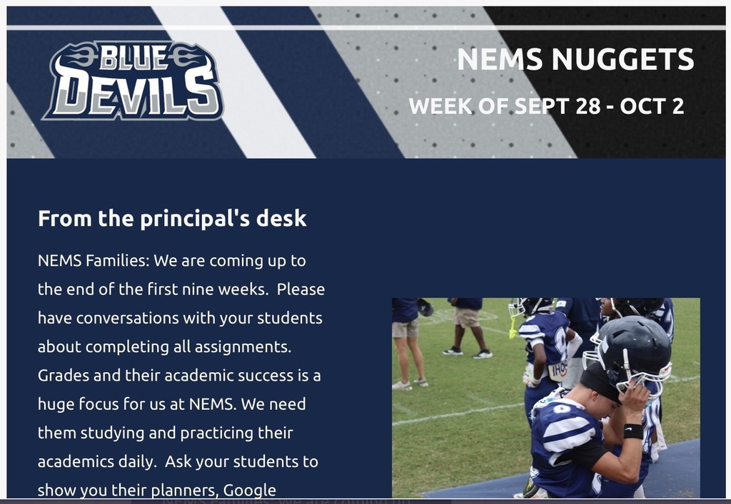 NEMS NUGGETS SEPT 28 through OCT 02