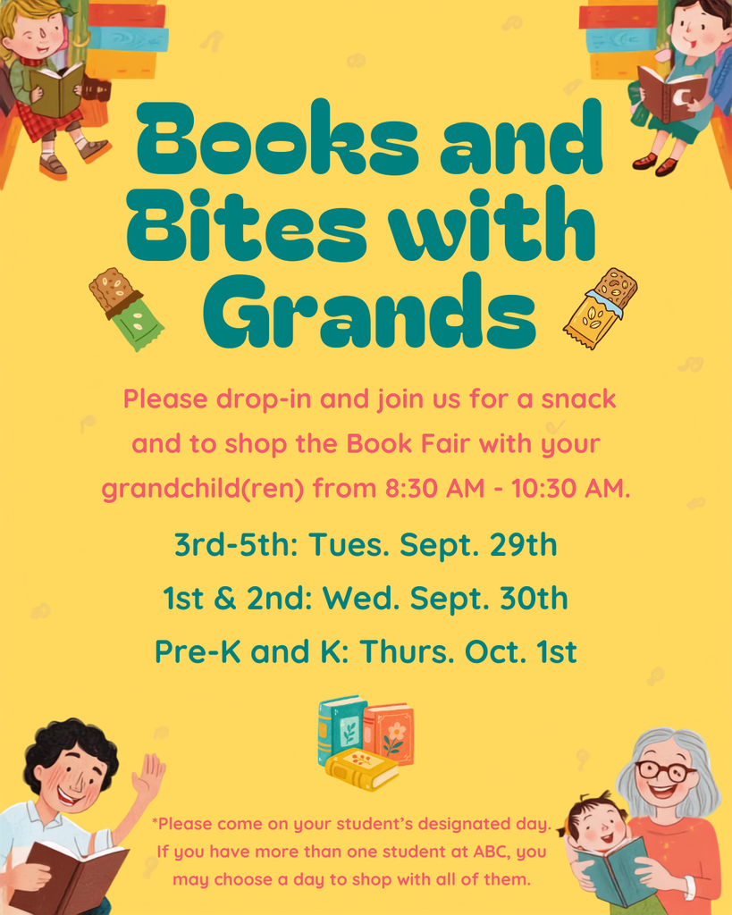 Books and Bites with Grands this week!