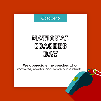 National Coaches day flyer