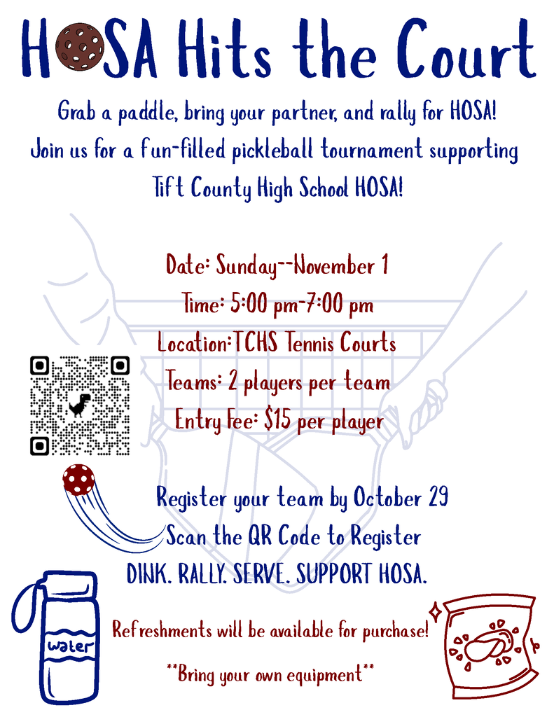 HOSA Pickleball Fundraiser