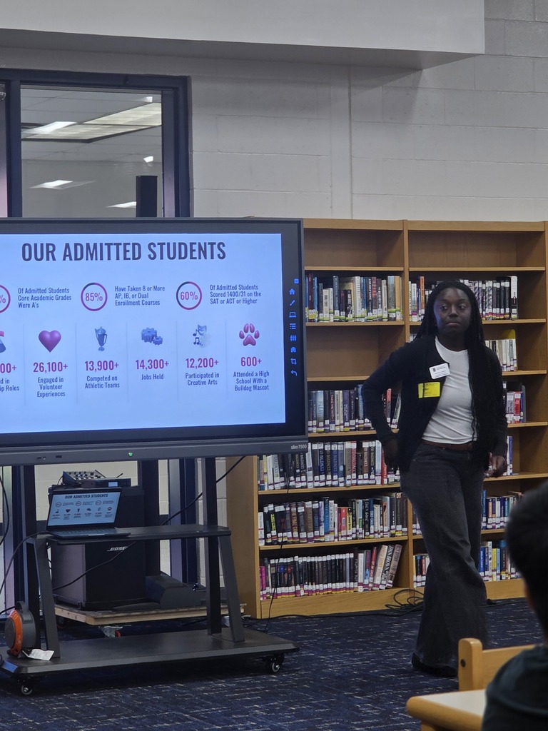 Admissions Counselor from the University of Georgia visits TCHS