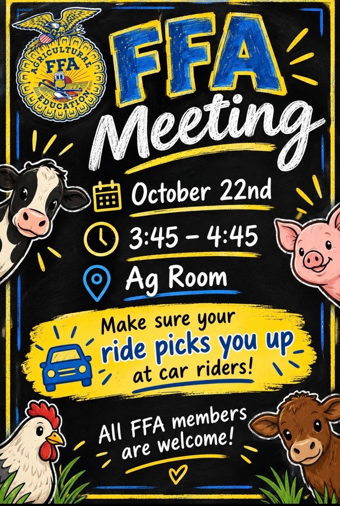 FFA MEETING NOTICE 10.22