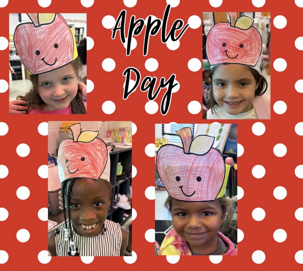 Mrs. Driver's class has Apple Investigation Day.