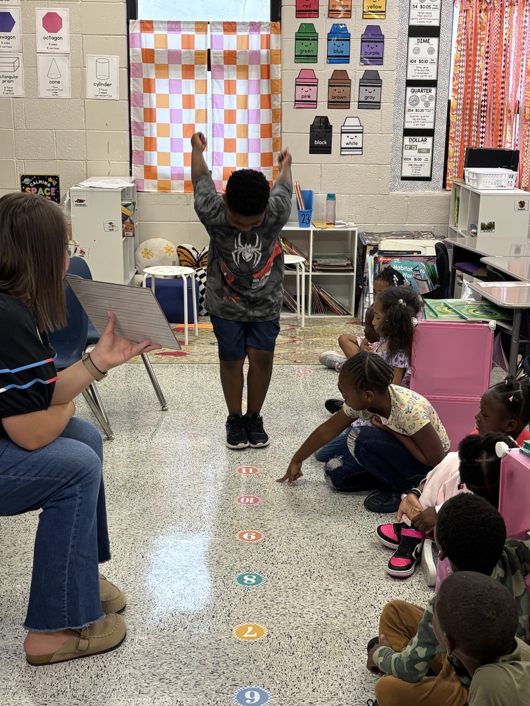 Math is better when you can move with it! ➖🔢 Ms. Leverett’s class brought subtraction to life by hopping along a number line to solve their problems. Learning, moving, and having fun all at once! 📚
