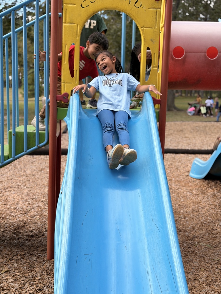 Making friends on the playground.