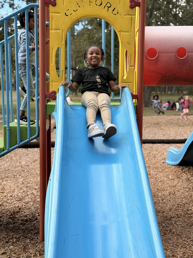 Making friends on the playground.