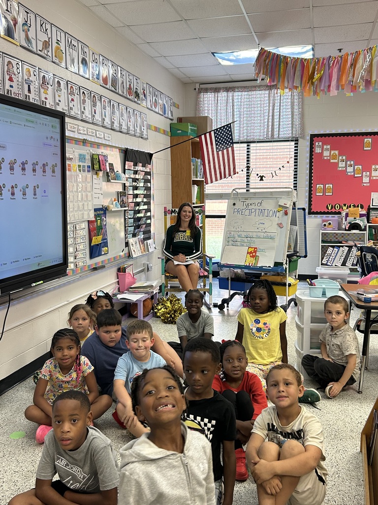 Mrs. Deanda's class had a special mystery guest reader.