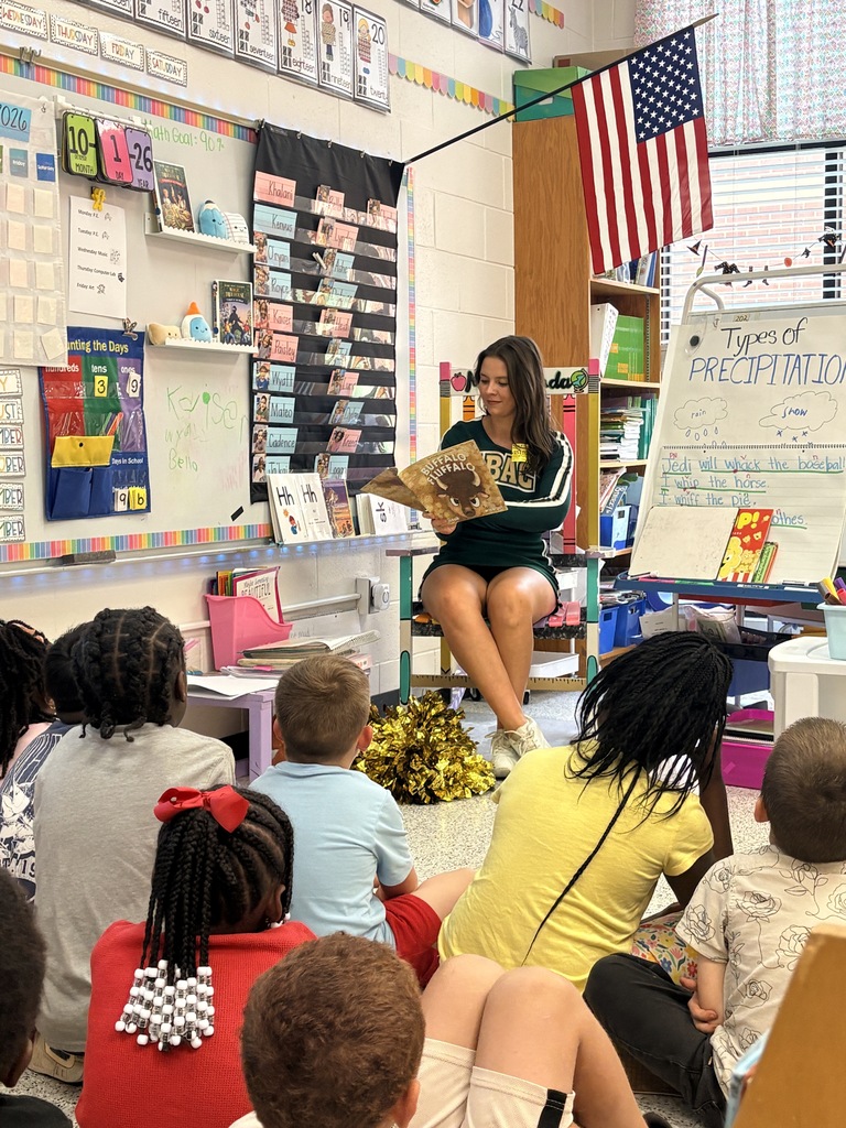 Mrs. Deanda's class had a special mystery guest reader.