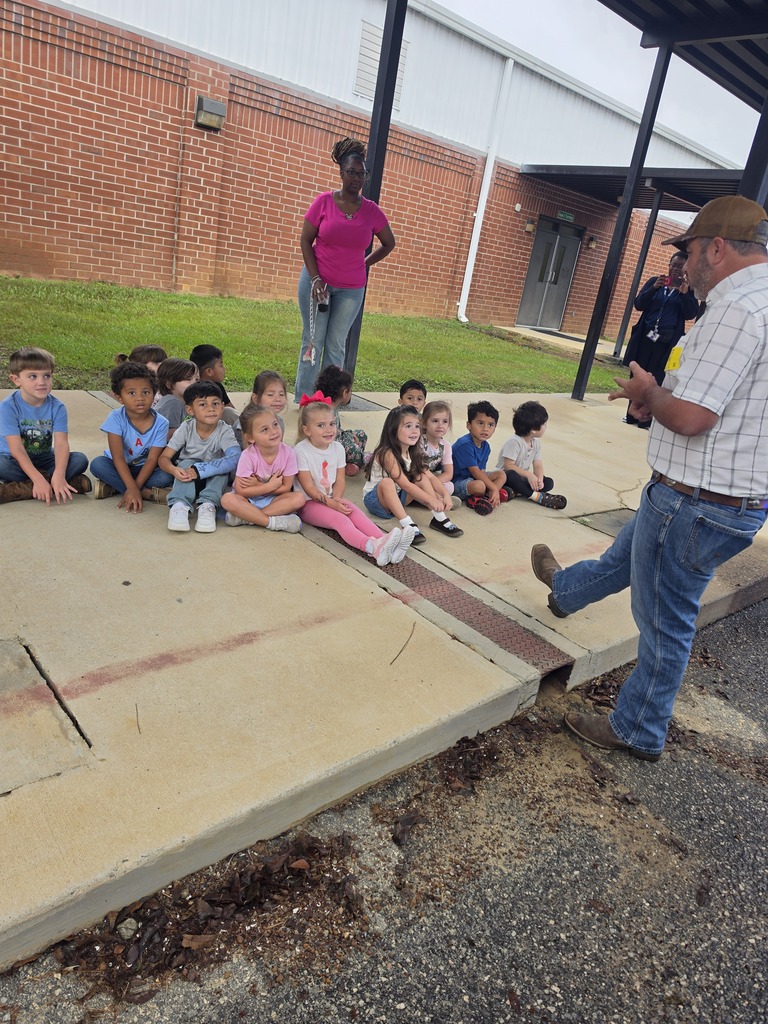 Students learing about farming. 
