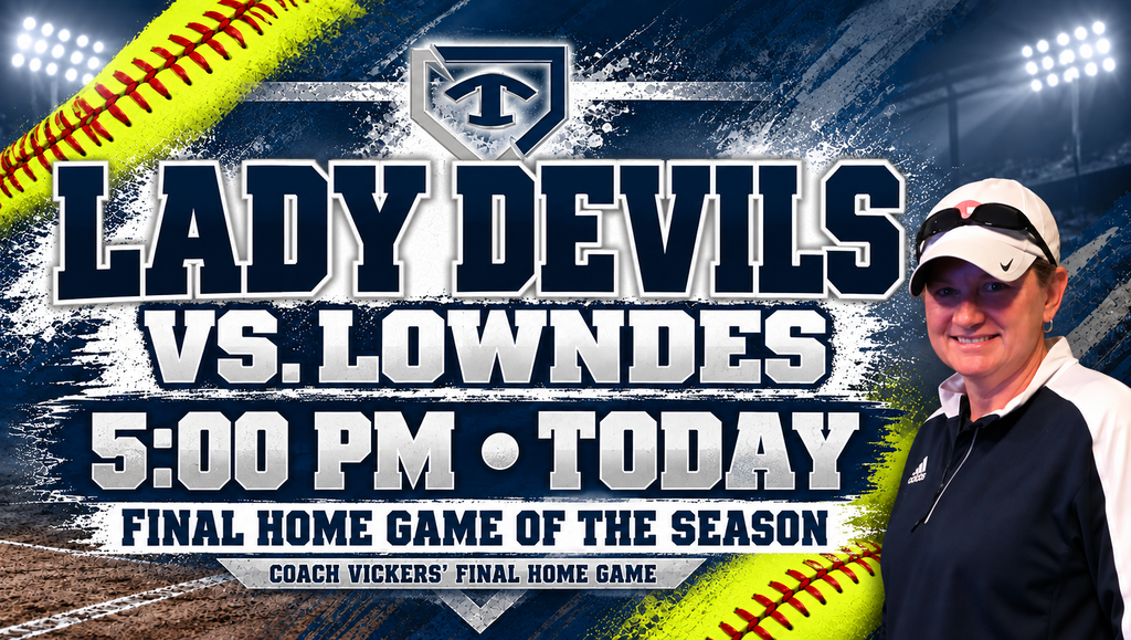 Lady Devils Softball Game 5:00pm today