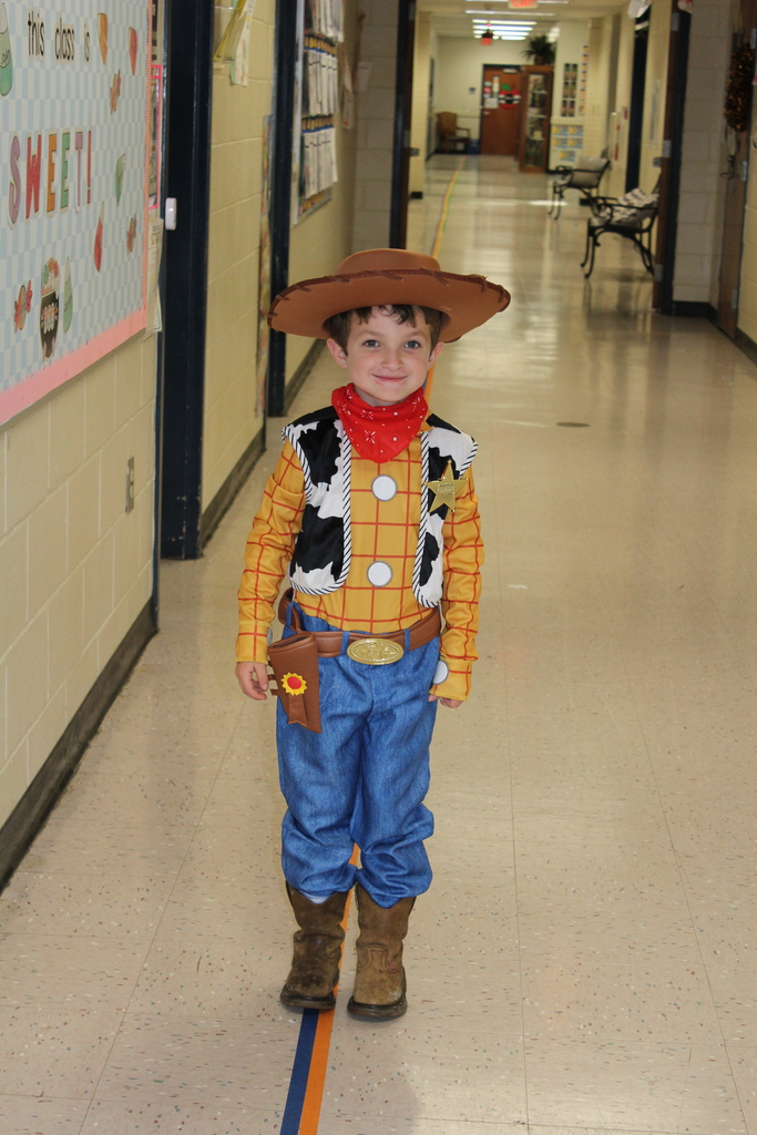 Students dressed up for book character HOCO week!