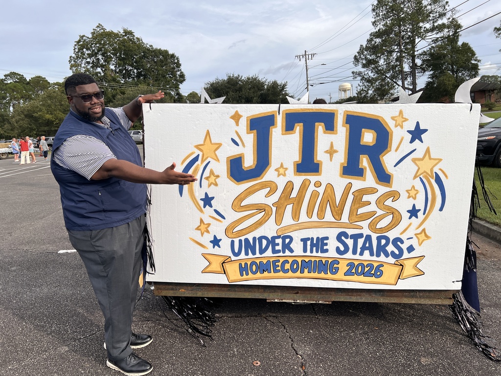 J.T. Reddick had a great time at the parade!