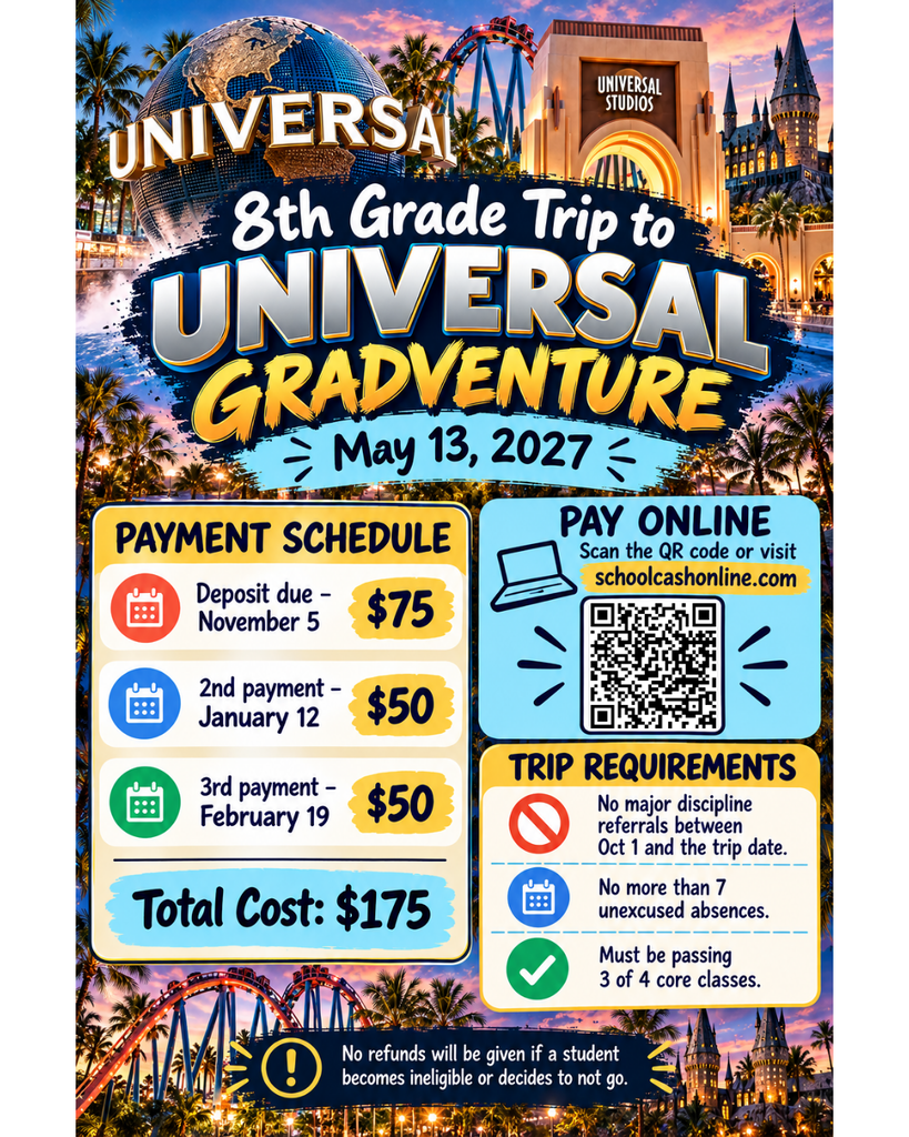 UNIVERSAL GRADVENTURE FIELD TRIP