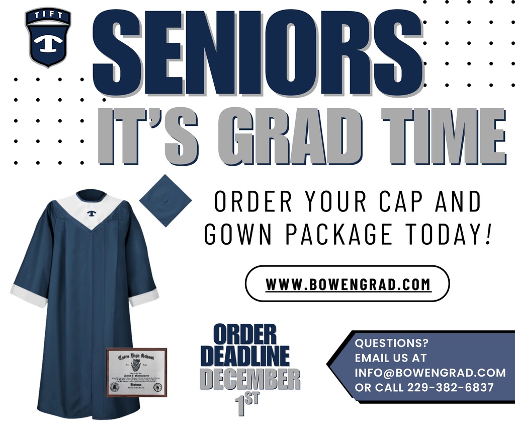 Gap and Gown ordering information